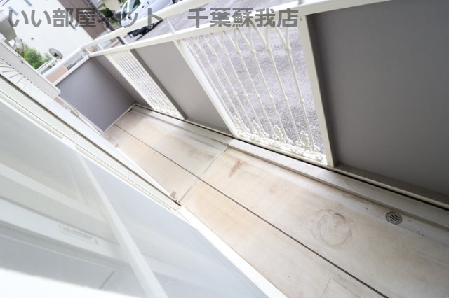 ウィステリアおゆみ野　Ａのバルコニー|お洗濯にも便利なバルコニー付き