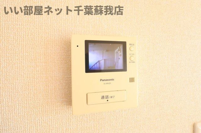 ウィステリアおゆみ野　Ａのセキュリティ|TVモニターホン付きでセキュリティ面も安心！