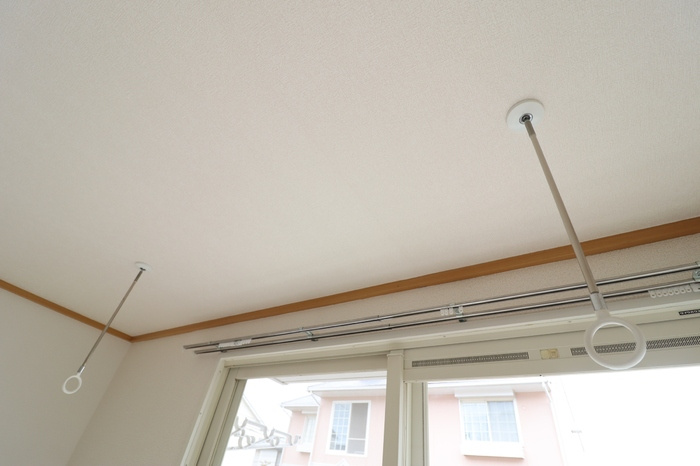 ウィステリアおゆみ野　Ａの内装|室内物干し