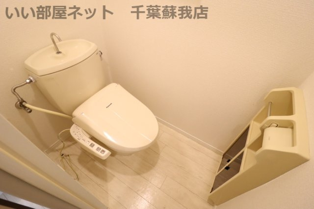 ウィステリアおゆみ野　Ａのトイレ|トイレもきれいです