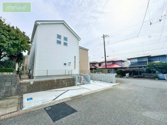 【前面道路含む現地写真】 | 当社で現地販売会開催中　角地　西志津12期 | 施工例
