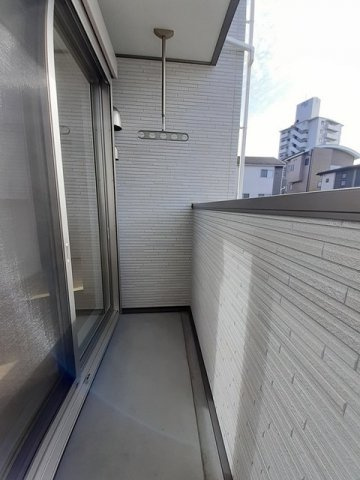 グリーンハイムゼロ２のバルコニー