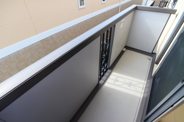 クレールコートのバルコニー