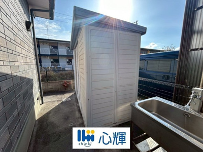 【収納】 | 山陽小野田市大字東高泊 中古住宅／2階建 | 屋外物置