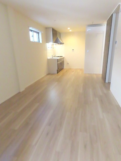 アルタ仙川の居間・リビング|２面採光のリビング