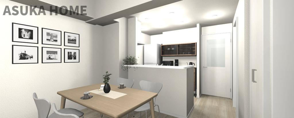 クオス横浜鴨居レジデンシャルステージ の居間・リビング|ご家族の時間を長く過ごすリビング。現地でしかわかない情報もあるので是非一度ご見学下さい。