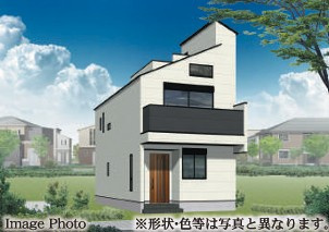 戸塚区南舞岡2丁目 新築戸建 4780万円の外観パース