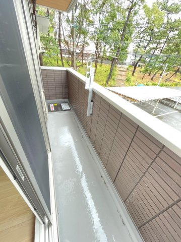 D-room北斎のバルコニー