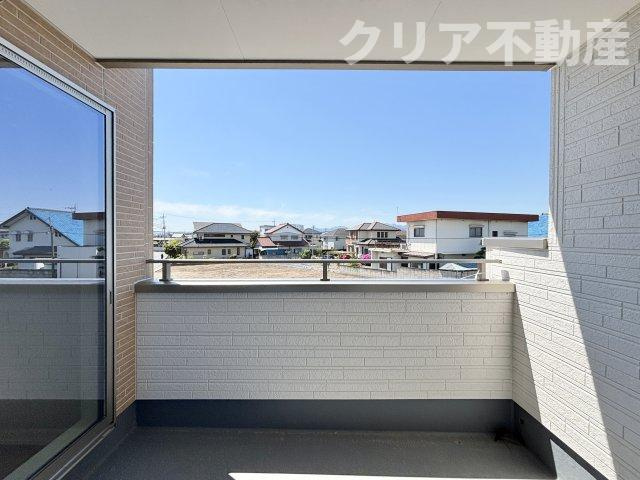 【バルコニー】 | 高崎市下中居町2期新築2号棟　ファミクロ＋サンルーム