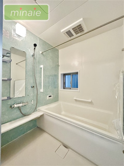 【浴室】 | 保育園6分　幼稚園6分　食洗機付　　習志野台　1号棟 | 同タイプ　1日の疲れを癒す贅沢な浴室空間