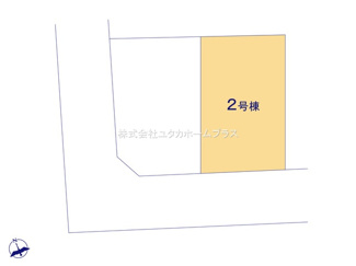 【区画図】 | 立川市富士見町2丁目　新築戸建　【全2棟】
