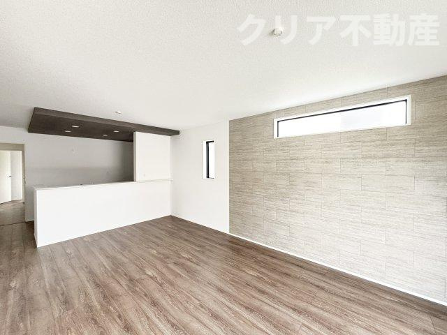 【居間・リビング】 | 7/28値下げ☆高崎市下中居町2期3号棟　新築・平屋♪