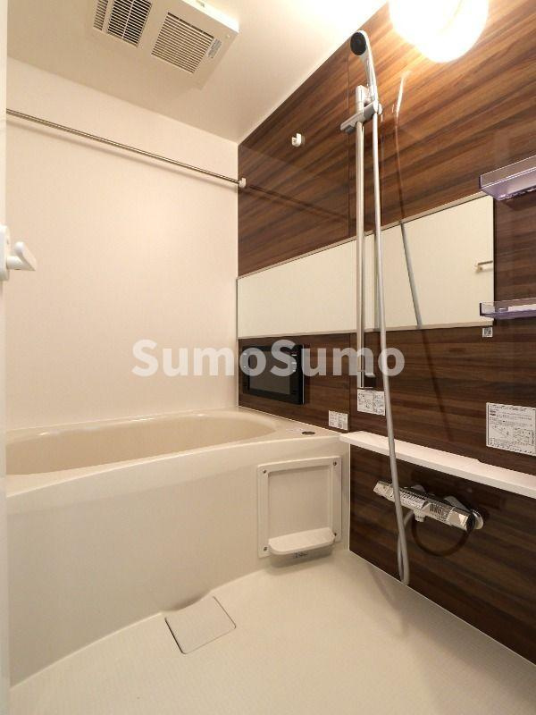 プレジオ御幣島ASIANの浴室|日々の疲れを癒すお風呂付です