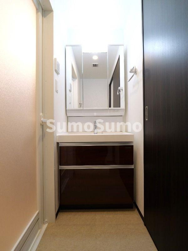 プレジオ御幣島ASIANの洗面所|使いやすい洗面所です