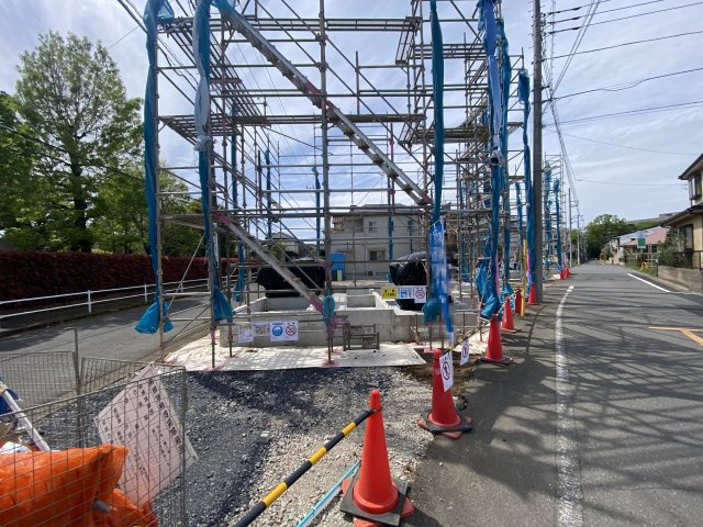 清瀬市竹丘8期の前面道路含む現地写真