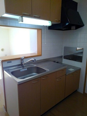 【キッチン】 | エヴァーグリーンＢ棟 | お料理しやすいキッチンです