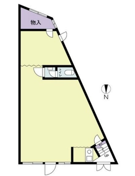 放出東店舗事務所の間取り