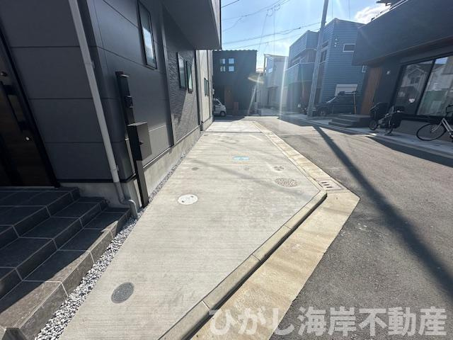 茅ヶ崎市今宿　新築戸建　全2棟の駐車場|駐車スペース