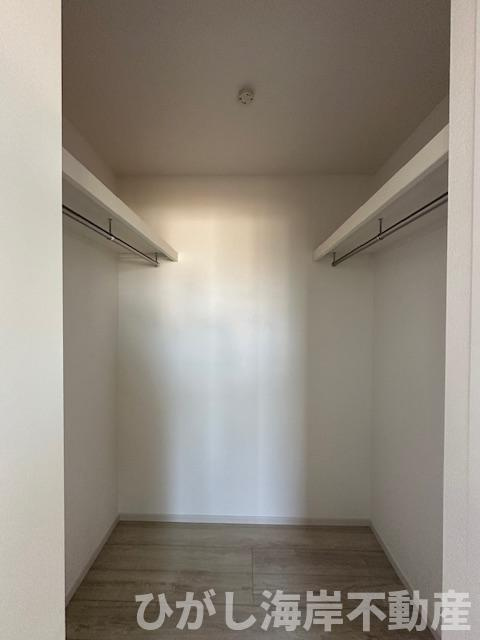 茅ヶ崎市今宿　新築戸建　全2棟の収納|ウォークインクローゼット