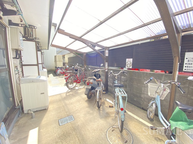 ニットーハイツのその他共用部分|駐輪場です！