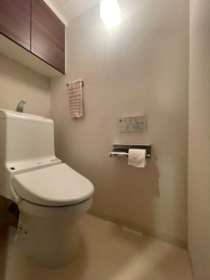 【トイレ】 | アスコットパーク東京八丁堀 | シンプルで使いやすいトイレです