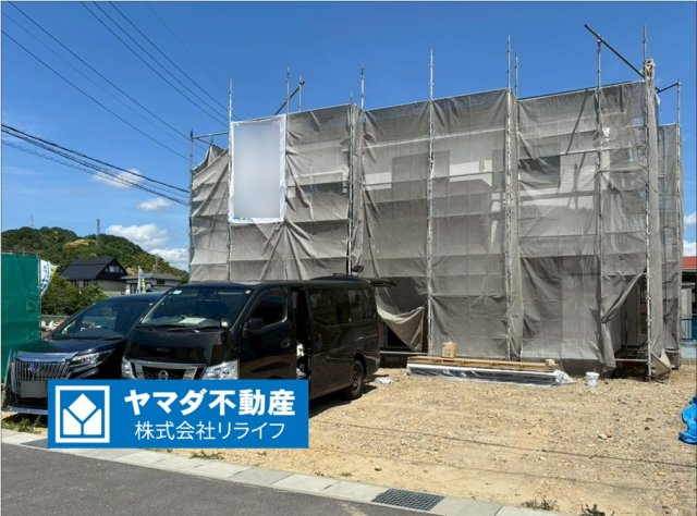 新築戸建　岐阜市中西郷2丁目　全1区画分譲の外観|「現地（2026年5月7日）撮影」　
■外観写真　
■ヤマダ不動産　株式会社リライフ　