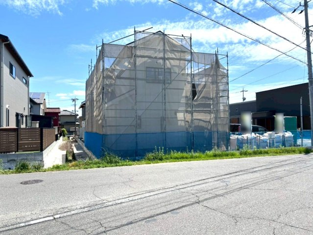 新築戸建　岐阜市中西郷2丁目　全1区画分譲の外観|「現地（2026年5月7日）撮影」
■全体写真　
■ヤマダ不動産　株式会社リライフ　