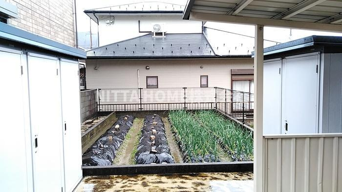 プランドール・のぞみのバルコニー|菜園エリアも完備◆