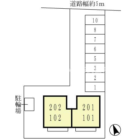 プランドール・のぞみの区画図