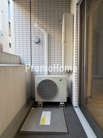 ジェノヴィア東神田グリーンヴェールのバルコニー