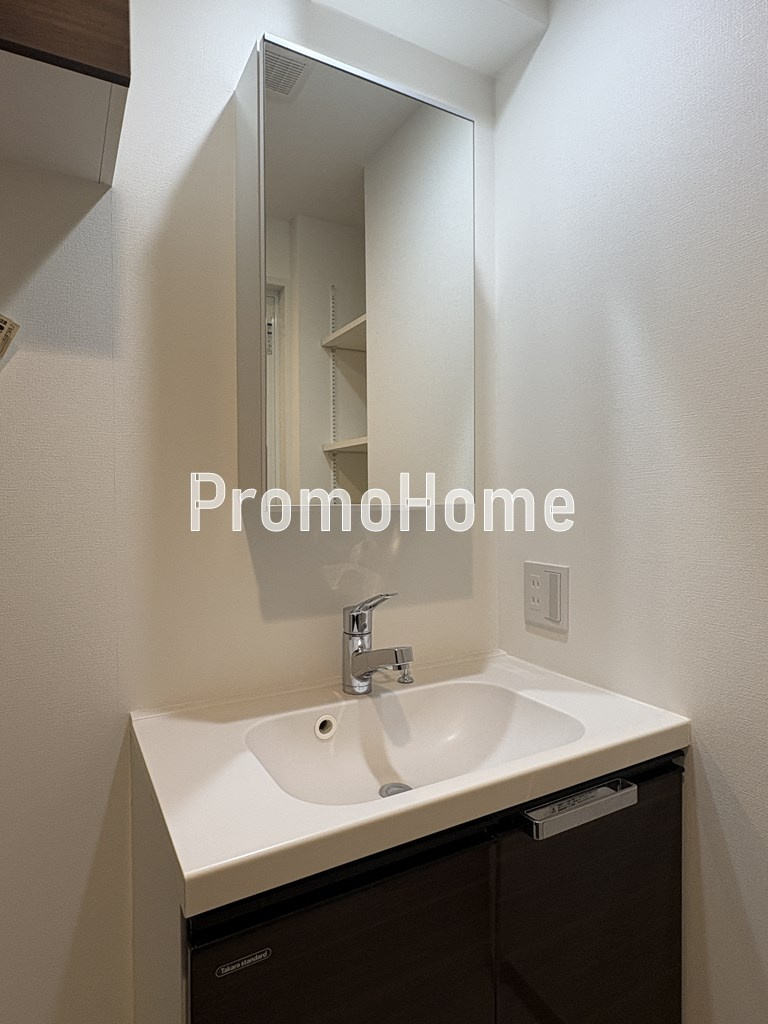 ジェノヴィア東神田グリーンヴェールの洗面所