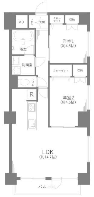 いづみハイツ芦花公園 804号室