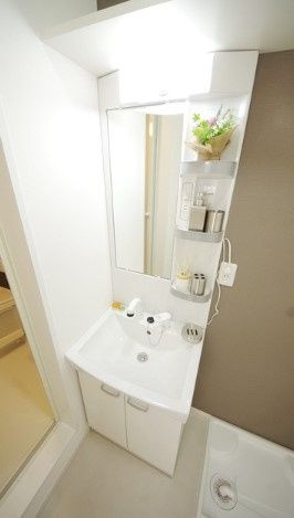 プラウドシャトー若葉の洗面所