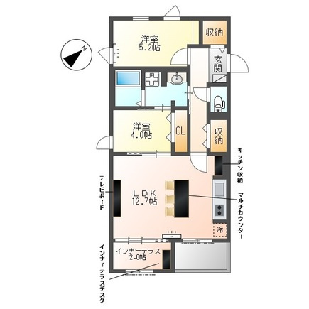 【間取り】 | ラセルリアン（LaCerulean）