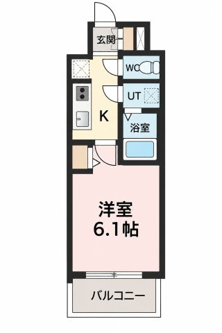 メイクス熱田神宮の間取り
