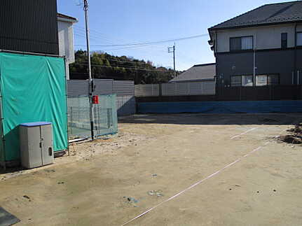 廿日市市大野字郷の前面道路含む現地写真