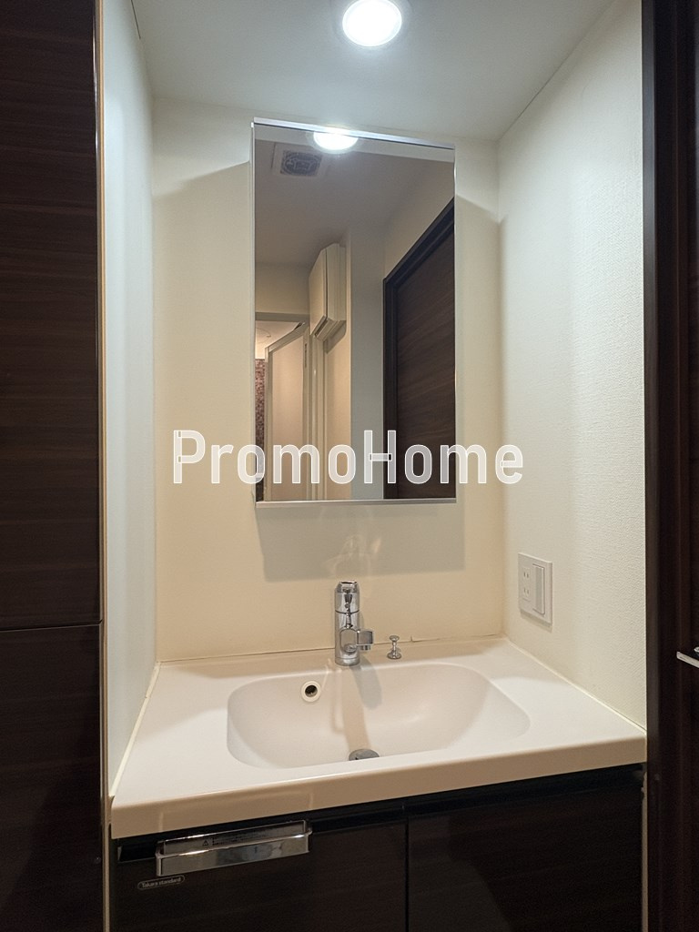 ジェノヴィア東神田グリーンヴェールの洗面所