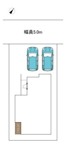 【中古住宅】愛知郡東郷町和合ケ丘二丁目　全1棟の区画図|◆駐車2台可能！(但し、車種による)
◎まずは、お気軽にお問い合わせください。現地を案内しながら周辺環境も見て頂けます。