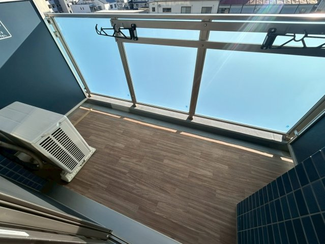 プレサンス難波インフィニティのバルコニー