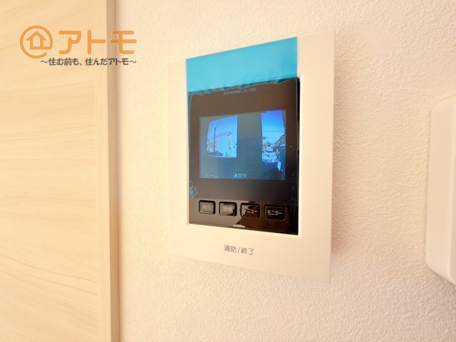 【セキュリティ】 | 沼津市本郷町1期　新築一戸建て　全1棟 | TVモニター付きインターホンは防犯性に優れています！