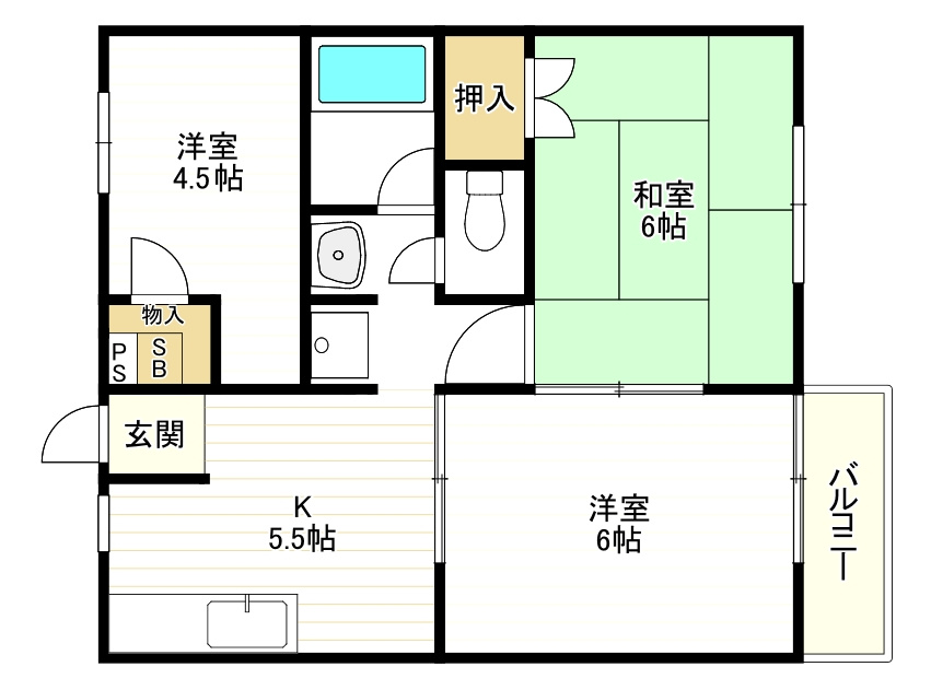 カレミ青山の間取り