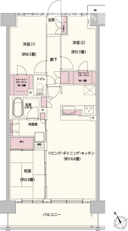 クレストフォルム柏サウスウイング