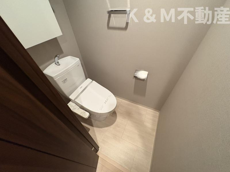 クレストフォルム柏サウスウイングのトイレ|コンパクトで使いやすいトイレです