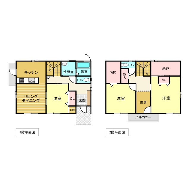 吉村町別府原甲の間取り