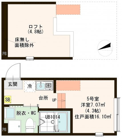 【間取り】 | VIVRE 梅島