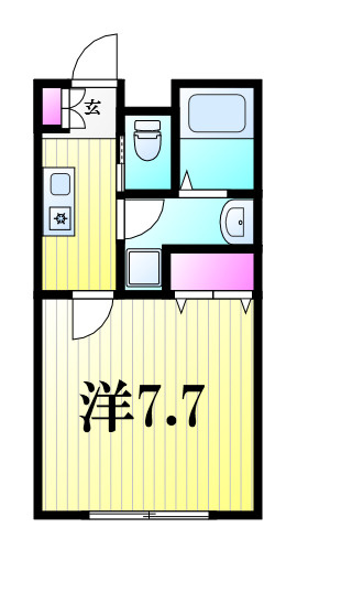 ＳＫリデンテ北松戸の間取り
