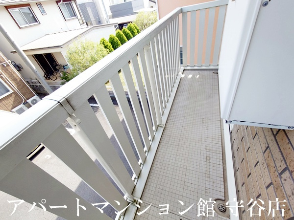 ソラーレつくばBのバルコニー