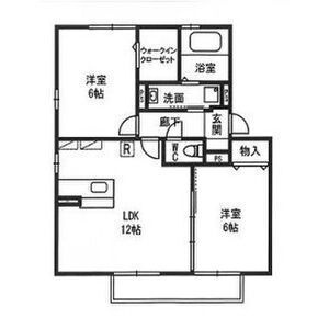 【間取り】 | ソラーレつくばB