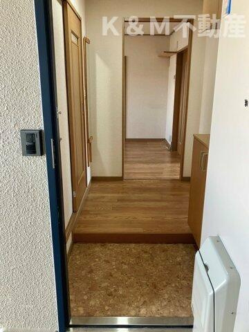 柏グリーンハイツＧ棟の玄関|ゆったりとした玄関です