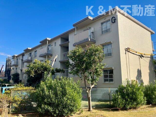 柏グリーンハイツＧ棟の外観|きれいな外観です